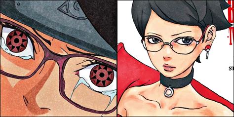 manga sarada|Boruto: How Sarada Uchiha Awakened The Mangekyo .